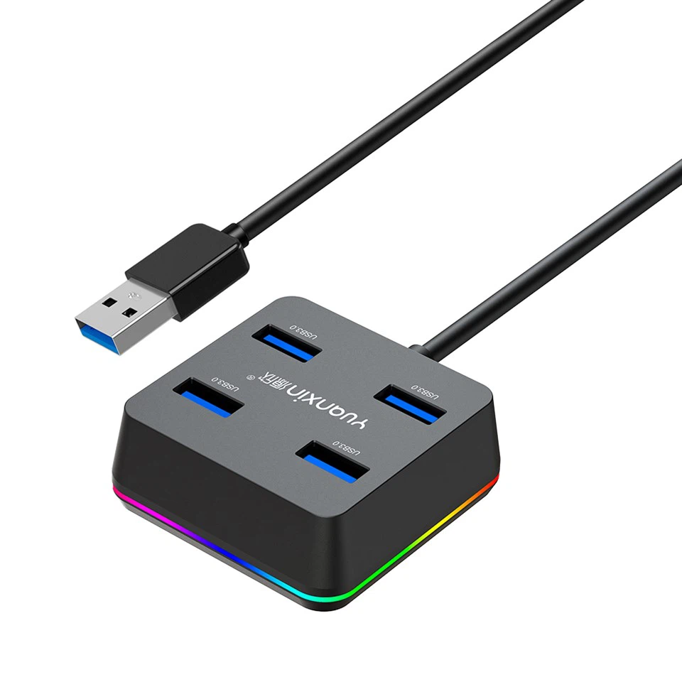 Usb 3.0 Hub With RGB Usb 3.0 Hub With RGB